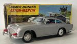 WORKING VINTAGE GILBERT 16701 JAMES BOND 007 ASTON MARTIN DBS BATTERY OPERATED