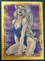Lady Death Luscious Ladies of Chaos Love Bites Gold Foil Trading Card C1