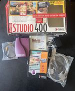 Pinnacle Studio 400 Video Editing Device & Cables | Complete w CD ROM & Manual