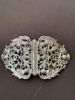 Silver Nurses Buckle, Thistle Design.Robert & William Sorley, Glasgow 1909. (50)