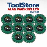 Worksafe 300mm Diamond Blade 300mm x 20mm Bore Value Pack of 10 WDVP300/20