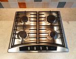 Neff 4 Burner Stainless Steel Gas Hob Built-In/Integrated Knob Control