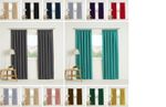 Blackout Curtains Eyelet Ring Top Or Pencil Pleat Thermal Ready made 2 Tie Backs