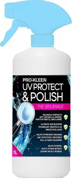 ProKleen UV Protect & Polish Spray Hot Tub Spa Boat Kayak Dust Repellent 1L