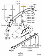 Clip Roof Moulding Evo 7-9