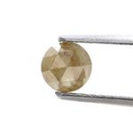 ROUND DIAMOND ROSE CUT DIAMOND NATURAL DIAMOND 0.40 CT FANCY DIAMOND