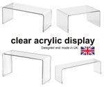 Acrylic Display Shelves Risers Plinths  Stands for Collectables Items-Hoverstand