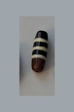 Tibetan Dzi Bead - Xian Zhu - agate