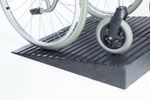 Rubber Wheelchair Ramps High 4.5 to 8"/114mm - 200mm Threshold Kerb Step Access
