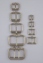 Single Roller Buckle Nickel Nickle Buckles 12mm 16mm 20mm 25mm 32mm 38mm 50mm 