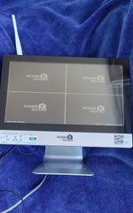 HOMEGUARD ( SCREEN ) ALL-IN-ONE 4 CHANNEL WIRELESS SECURITY SYSTEM CCTV 960P HD