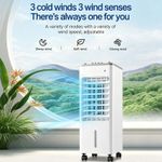 Portable Air Conditioners 3 IN 1 Evaporative Air Cooler with 2 Ice Packs 2