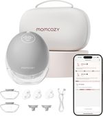 Momcozy Hands Free Breast Pump Mobile Flow - Grey - M9 Model - App - SEALED NEW