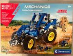 Clementoni Science Museum Mechanics Farm Equipment STEM Set 8+ 200+ pcs