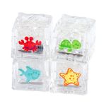 Kids Sensory Toys Liquid Sensor Bath Lights Sensory Bath Toy Light Up Ice Cubes