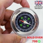 Portable Pocket Compass Hiking Scouts Walking Camping Survival AID Guides