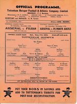 Tottenham v Brentford (War League South 03.11) 1945/1946