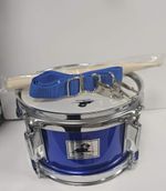 Pro-Corps 8'' Junior Marching Snare Drum With Coloured Strap & Sticks Blue