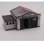 BACKSTREET GARAGE FOR OO GAUGE 1:76 MODEL RAILWAY - KX112-OO
