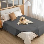 Waterproof Pet Blanket, Washable Plush – Grey 152x203cm