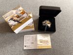 2012 Australia 1 Dollar - Kookaburra Map Shaped Coin - 1 oz Silver 999 Proof FD