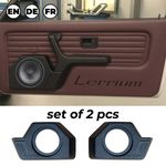 BMW E30 front door pods for speaker 6.5', E30 Speaker cover, E30 speaker replace