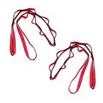 2x 23KN 110cm Rock Mountain Climbing Sewn Loop Webbing