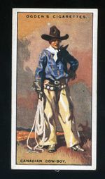 1927 Ogdens Picturesque People - Canadian Cowboy #9