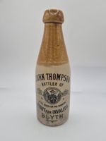 Blyth Stout For Invalids Pictorial Ginger Beer Bottle