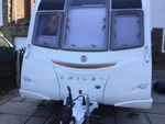 Bailey Unicorn Seville III caravan. single axle 2 berth 2015 FSH &damp reports