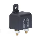 12V Car Starter Relay 2.4W 120A 4 Pin Normally Open Contact Brass Coil High OU