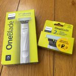 Philips OneBlade | 1st Shave Anti-Friction Blade |  plus 2 spare heads