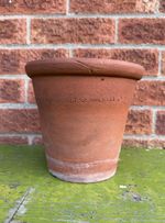 Sankey & Son Bulwell Notts Terracotta Garden Plant Pot - Antique Hand Thrown VGC