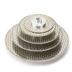 4-9'' Electroplated Cutting Grinding Diamond Disc Double Side Coated M14 Flange