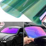 1*3M 65%VLT Chameleon Purple Blue to Red Car Window Tint Windshield Solar Film