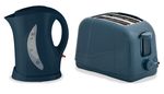 Quest Kettle 1.7L + Toaster 2 Slice Slate Low Wattage Caravan Motorhome Boat Van