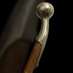 Victorian Hiking Cane Brass Hame Head Handle Walking Stick wooden Cane handmade