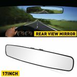 Inside Mirror 17" Universal Panoramic Rear View Wide Angle XL Car Truck SUV UK