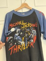 Vintage Rare Michael Jackson thriller World Tour T Shirt