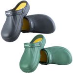 Woodside Men’s/Women’s Slip On Garden Clog Mule Work Shoes