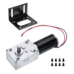 DC 12V High Torque Turbine Worm Geared Motor w/ 8mm Shaft 30RPM Geared Motor UK