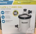 Bestway Polysphere Filter Pump 1,500 gal/h Above Ground w/ Balls 58475