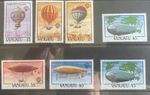 VANUATU 1983 Manned Flight set MNH