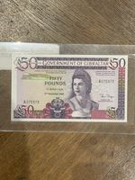 Gibraltar £50 1986