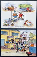 SIERRA LEONE DISNEY CHARACTERS VISIT SIERRA LEONE STAMPS SET MNH 1990 MICKEY