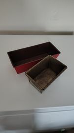 Pair of bread tins for baking
