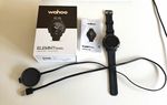 Wahoo ELEMNT RIVAL GPS Wireless Running Watch 47mm Black w/ Charging Cable