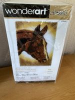 wonderart latch hook kit Horse 51x76 cm brand new sealed