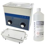3L Ultrasonic Cleaner Kit + 1L Carburettor Solution – Engine & Metal Parts