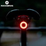 ROCKBROS Bicycle Smart Rear Light Auto-sensing Bike Taillight Waterproof Type-C